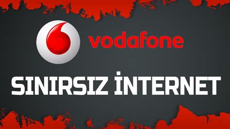 Vodafone sınırsız internet